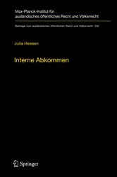 Book cover of Interne Abkommen by Julia Heesen