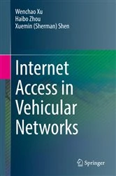 Book cover of Internet Access in Vehicular Networks by Wenchao Xu