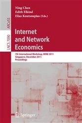 Book cover of Internet and Network Economics by Ning Chen
