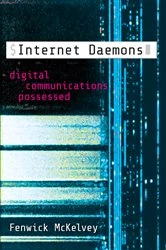 Book cover of Internet Daemons by Fenwick McKelvey