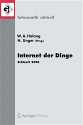 Book cover of Internet der Dinge by Wolfgang A. Halang