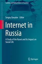 Book cover of Internet in Russia by Sergey Davydov