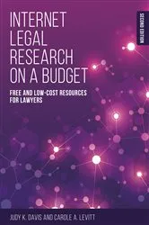 Book cover of Internet Legal Research on a Budget by Judy K. Davis