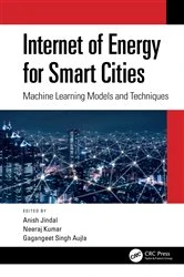 Book cover of Internet of Energy for Smart Cities by Anish Jindal