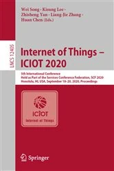 Book cover of Internet of Things - ICIOT 2020 by Wei Song