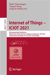 Book cover of Internet of Things â€“ ICIOT 2021 by Bedir Tekinerdogan