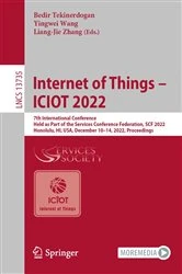 Book cover of Internet of Things – ICIOT 2022 by Bedir Tekinerdogan