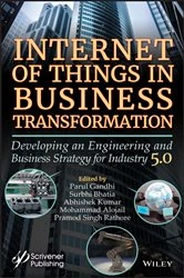 Book cover of Internet of Things in Business Transformation by Parul Gandhi