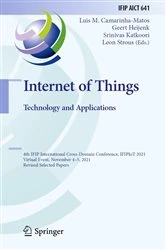 Book cover of Internet of Things. Technology and Applications by Luis M. Camarinha-Matos