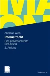 Book cover of Internetrecht (2nd ed.) by Unknown