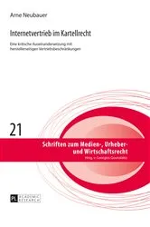 Book cover of Internetvertrieb im Kartellrecht by Unknown