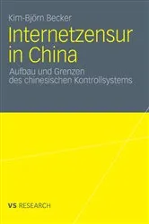 Book cover of Internetzensur in China by Kim-Björn Becker