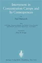 Book cover of Internment in Concentration Camps and Its Consequences by R. Grigat