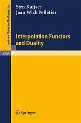 Book cover of Interpolation Functors and Duality by Unknown