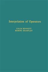 Book cover of Interpolation of Operators by Colin Bennett