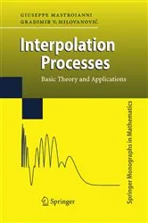 Book cover of Interpolation Processes by Giuseppe Mastroianni