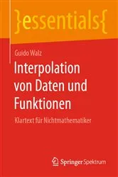 Book cover of Interpolation von Daten und Funktionen by Guido Walz