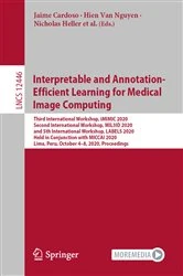 Book cover of Interpretable and Annotation-Efficient Learning for Medical Image Computing by Jaime Cardoso