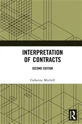 Book cover of Interpretation of Contracts (2nd ed.) by Catherine Mitchell