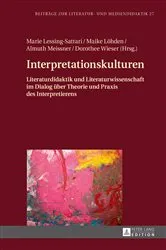Book cover of Interpretationskulturen by Bodo Lecke
