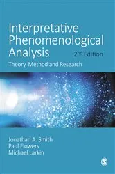 Book cover of Interpretative Phenomenological Analysis (2nd ed.) by Jonathan A. Smith