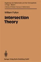 Book cover of Intersection Theory by W. Fulton