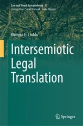 Book cover of Intersemiotic Legal Translation by Olimpia G. Loddo