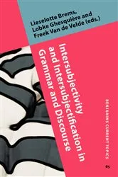 Book cover of Intersubjectivity and Intersubjectification in Grammar and Discourse by Lieselotte Brems
