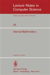 Book cover of Interval Mathematics by K. Nickel