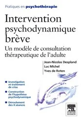 Book cover of Intervention psychodynamique brève by Jean-Nicolas Despland
