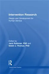 Book cover of Intervention Research by Edwin J Thomas