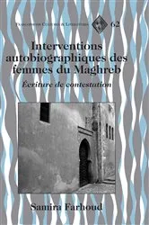 Book cover of Interventions autobiographiques des femmes du Maghreb by Tamara Alvarez-Detrell