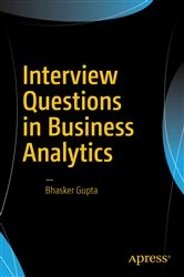 Book cover of Interview Questions in Business Analytics by Bhasker Gupta