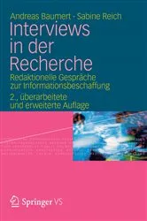 Book cover of Interviews in der Recherche (2nd ed.) by Unknown