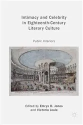 Book cover of Intimacy and Celebrity in Eighteenth-Century Literary Culture by Emrys D. Jones