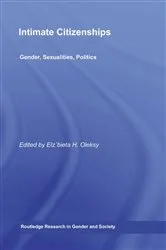 Book cover of Intimate Citizenships by Elzbieta H. Oleksy