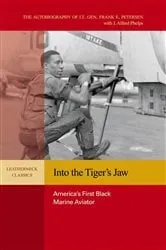 Book cover of Into the Tiger's Jaw by Estate of Frank E. Petersen