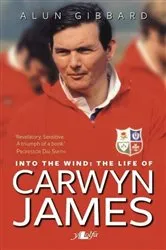 Book cover of Into the Wind - The Life of Carwyn James by Alun Gibbard