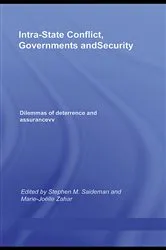 Book cover of Intra-State Conflict, Governments and Security by Stephen M. Saideman