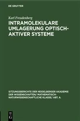 Book cover of Intramolekulare Umlagerung optisch-aktiver Systeme by Karl Freudenberg