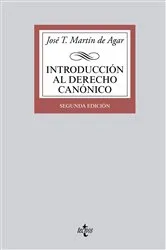 Book cover of Introducción al Derecho Canónico by José T. Martín de Agar