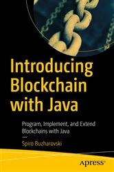 Book cover of Introducing Blockchain with Java by Spiro Buzharovski