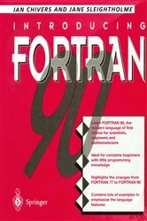 Book cover of Introducing Fortran 90 by Ian D. Chivers