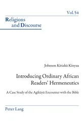 Book cover of Introducing Ordinary African Readers’ Hermeneutics by James M. M. Francis