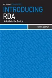 Book cover of Introducing RDA by Chris Oliver