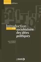 Book cover of Introduction à la socio-histoire des idées politiques by Alexandre Dézé