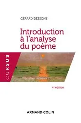 Book cover of Introduction à l'analyse du poème - 4e éd. (4th ed.) by Unknown