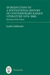 Book cover of Introduction to a Postnational History of Contemporary Basque Literature (1978-2000) by Joseba Gabilondo
