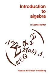 Book cover of Introduction to Algebra by Unknown