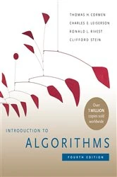 Book cover of Introduction to Algorithms, fourth edition by Thomas H. Cormen